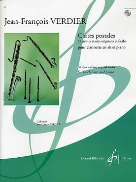 Cartes postales clarinette Collection Jean-François Verdier