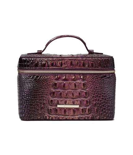 BRAHMIN 멜버른 샤르메인 세면도구 및 화장품 가방 무화과 잼 원 사이즈