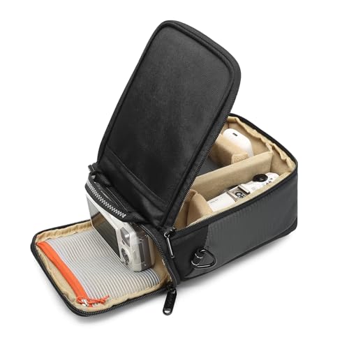 Bolso para cámara mirrorless con apertura dual y protección anti-impacto