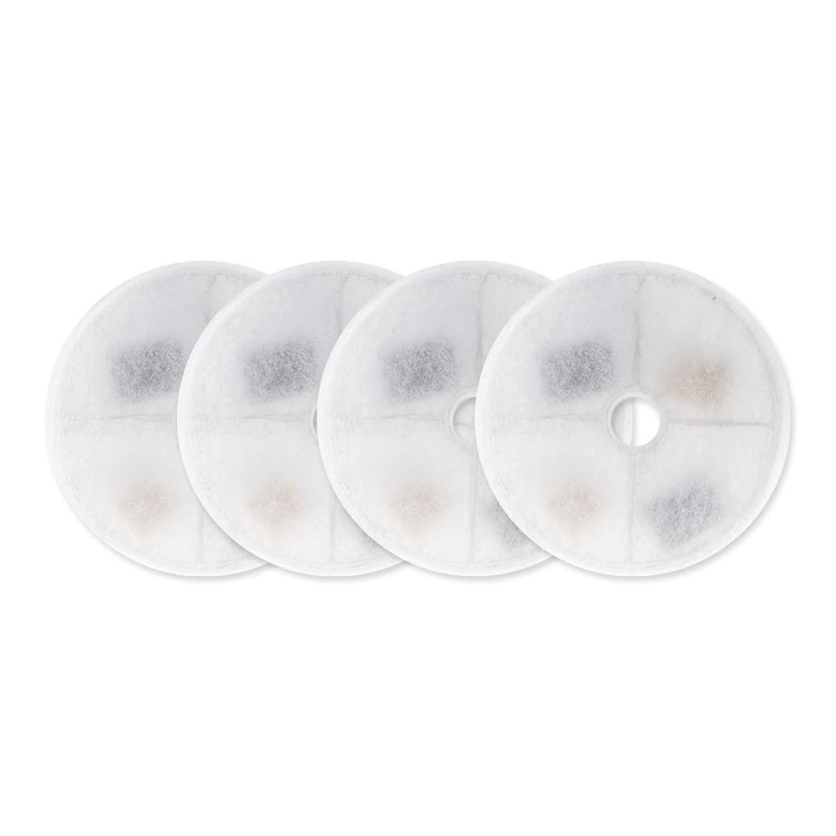 Pack of 4 Replacement Filters Cartridges for ANPETBEST 2L Water Fountain