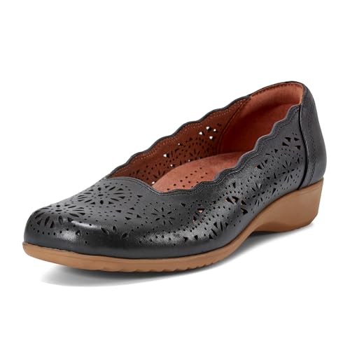 Cobb Hill Rory Women's Slip On, 7 B(M) US, Black Leather