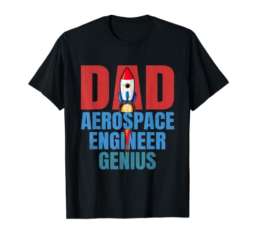 Hombre Gráfico divertido para amantes de la ingeniería, ingeniero aeroespacial Camiseta