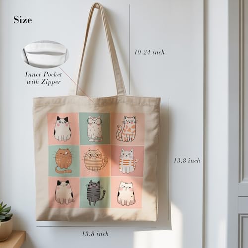 Bolso Tote para Mujeres con Bolsillo Interior miniatura 5