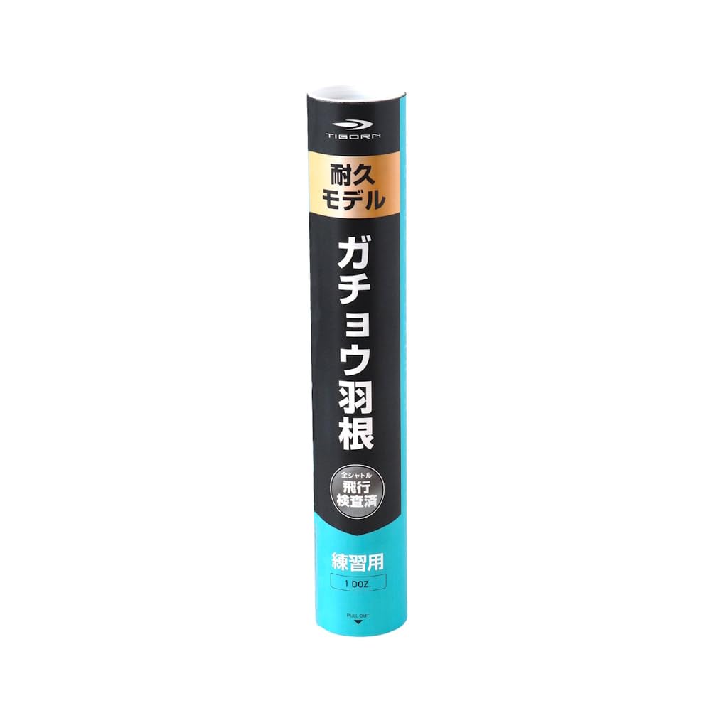 ティゴラ 水鳥羽根シャトル 練習用シャトル　12個x4ダース Amazon | TIGORA(ティゴラ) バドミントン 練習用シャトル 水鳥羽根