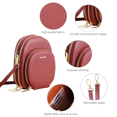 Image of Small Crossbody Bags for Women Trendy Cell Phone Purse Wallet