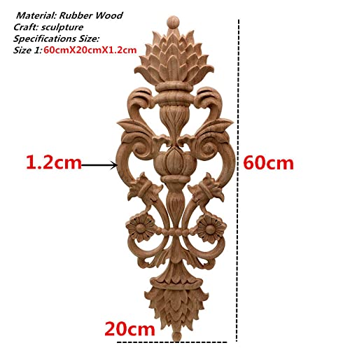 YKPBGQ Fregi in Legno per Porte Appliques