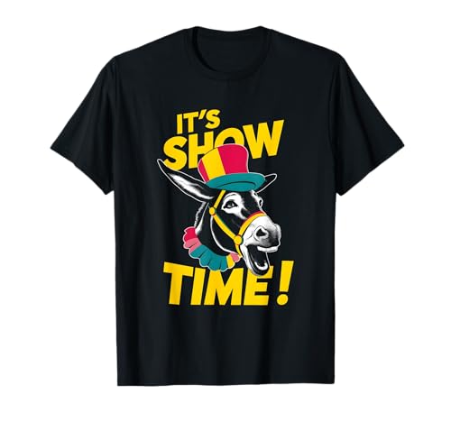It's Show Time - Funny Cute Circus Donkey Lover T-Shirt