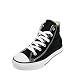 Converse Clothing & Apparel Chuck Taylor All Star High Top Kids Sneaker, Black, 3