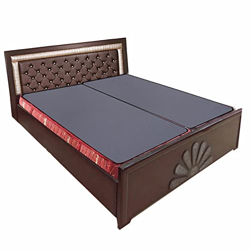 Image of The Furnishing Tree Mattress Protector /Waterproof Bedsheet Size WxL 36x78 inches Set of Two for Double Bed Polyester Grey