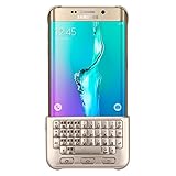 Samsung EJ-CG928 Gold- QWERTZ Tastatur Cover für das Galaxy S6 Edge PLUS (nur für das große Edge PLUS)