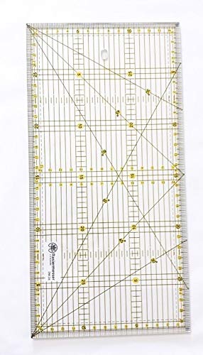 Régua acrílica para Patchwork 15x60 Cm