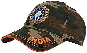 KNK India Cricket Cap Hat Team India Supporter Cap for ODI, T20, Test Matches Lightweight Sun Hat for Cricket Fans