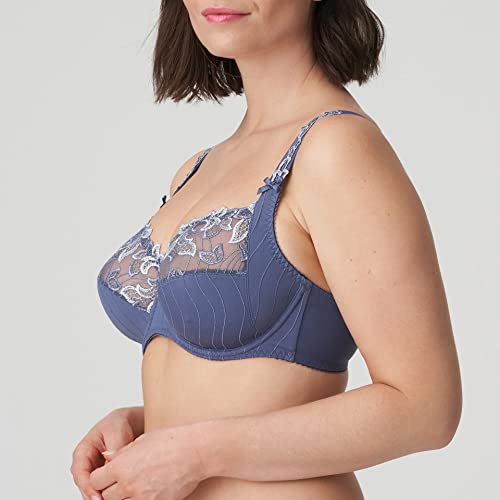 Primadonna Deauville Side Support Bra, 34F, Nightshadow #TOP1