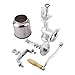 Ejoyous Hand Crank Grain Mill, Table Clamp Manual Corn Grain Grinder Cast Iron Mill Grinder for Grinding Nut Spice Wheat Coffee Home Kitchen Commercial Use