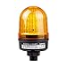 MS66M-B00-Y, 66mm Beacon Signal LED Light, Direct Mount, Steady/Flash/Buzzer, Yellow Color, 12-24V AC/DC
