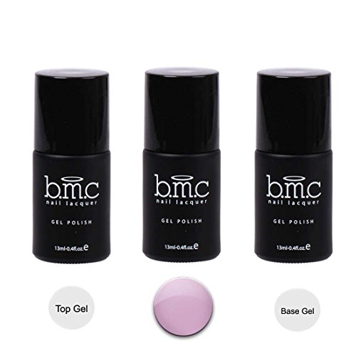 BMC Creamy Purple Gel Nail Lacquer w/ Top Base Coat-A Moment In Time Collection