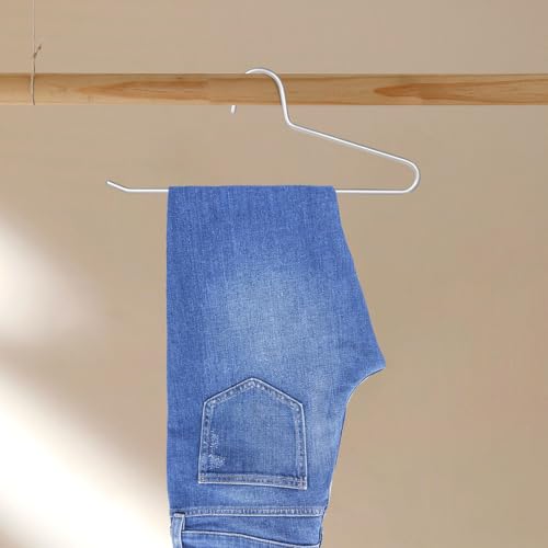 Cintres à pantalons design argentés pour optimiser votre dressing - 6