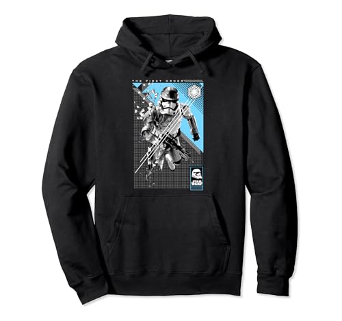 Image of Star Wars First Order Poly Trooper Poster Pullover Hoodie