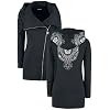 Supernatural Hunter Inside Vest met capuchon zwart Fan merch, TV-series