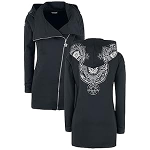 Supernatural Hunter Inside Vest met capuchon zwart Fan merch, TV-series