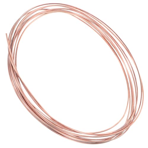 Alambre de cobre rojo Veemoon para manualidades de corte libre y alta extensibilidad