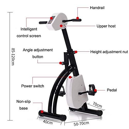 Image of Electric Exercise Bike for Leg and Arm Training Spinning Bike Household Intelligent Rehabilitation Machine with Display