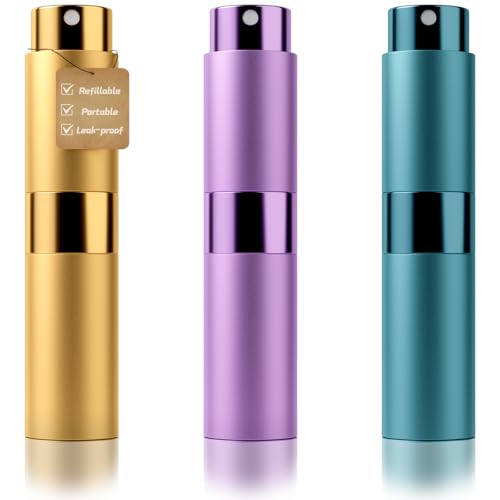 YIKIBOX 8ml Travel Perfume Atomizer Bottles Refillable – Mini Perfume