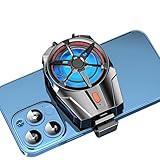 [koulaya]【3段階冷却】スマホ冷却ファン ゲーム用冷却器 携帯可能 静音設計のH15モ USB接続 109g軽量 X52冷却搭載 熱対策 モバイルゲーム対応 ゲーマー向け熱暴走防止グッズ X52 電気メッキバッテリーモ 黒