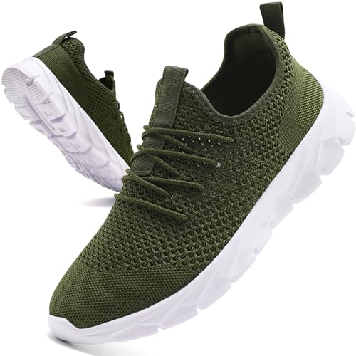 Image of ZGPWZWL Mens Running Shoes Fashion Sneakers Tennis Walking Casual Athletic Lightweight Breathable Workout Gym Comfortable Shoes