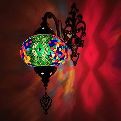 GAUUA Aplique De Pared con Mosaico Estilo