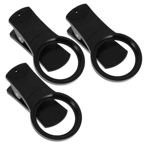 COLLBATH 3個スマートフォン用カメラレンズクリップオン 広角マクロレンズ