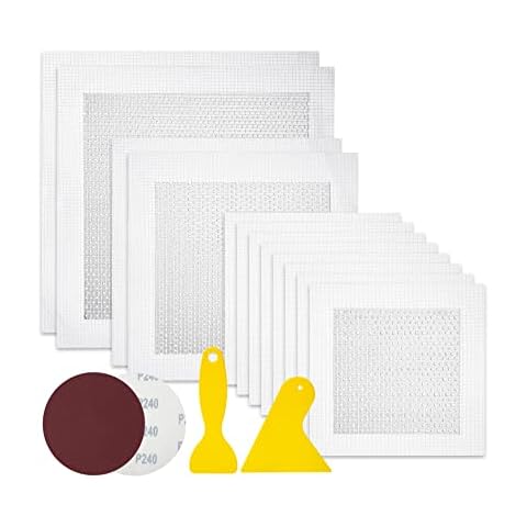 Bates Choice - Drywall Repair Kit, 16pcs, Dry Wall Patch Kits, Wall Repair Patch Kit, Wall Patch Repair Kit, Drywall Hole Patch, Drywall Patch Kit, Wall Hole Repair Kit, Drywall Patch Hole Cover