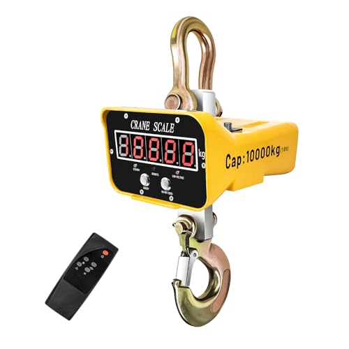 CXCESNS �N���[���X�P�[�� �݂�͂��� 10t �����x �v�� �[�d�� �����R���t�� 10000kg ���`�E���d�r ������ �v�� �d�@ �f�W�^���݂艺���� �y�� ���� �ȒP �ݔ� ���{������� �u�� �j�E�� �_�� �H�� �d�r�ʔ��� (10T)