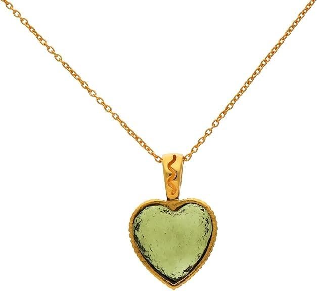 Authentic Rough Moldavite Pendant Necklace, 14k Gold Vermeil, Certified Czech Moldavite, Healing Crystal, Handmade Charm, Birthday Gift
