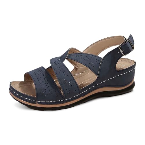 Generisch Cómodas sandalias para mujer para la relajación diaria Actividades de playa al aire libre con puntera abierta Material superior Ideal para la temporada de verano. Combina perfectamente con