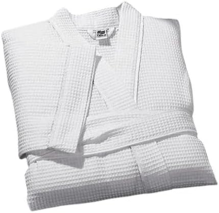 Roupão de Banho Teka Golden Unissex Hotel, Piquet, 50% Algodão e ...