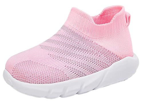 LLTMALL Slip-On Sneakers for Kids 1-3Y | Mesh Breathable Technology | Machine Washable Lightweight School Shoes | Active Play & Sports