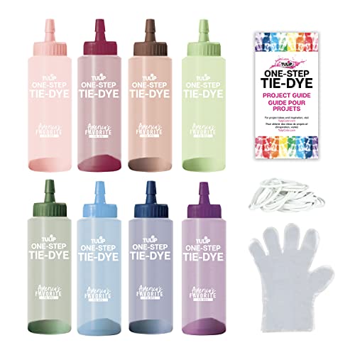 Tulip One-Step Tie-Dye Kit Desert Set, Easy for Beginner Skill Levels, 8 Easy Squeeze, Pre-Filled Bottles, Nature Inspired Wilderness Colors by TULIP - Image 2