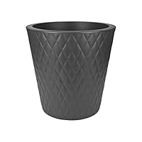 Notre ELHO Pot De Fleurs Pure Soft Brick 50 X H.50 Cm - Anthracite
