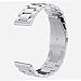 20mm Withings Steel HR Watch Band, V-Moro Solid Stainless Steel Metal (40mm Case-20mm Strap) Business Replacement Bracelet Strap for Withings Steel HR Activity Tracking Smart Watch (Metal Silver)