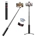 Hantun Selfie Stick Tripod, 3 in 1 Extendable Bluetooth Selfie Stick with Wireless Remote Shutter and Fill Light for iPhone Xs/Xs Max/XR/X/8, Galaxy S10/9/8/Note, Google Pixel and All Andriod Phones