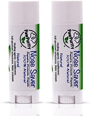 Protector de nariz  100% natural y orgánico  Cura las narices secas, ásperas y agrietadas de perros y gatos en 1-2 días  Contiene aloe + aceite de