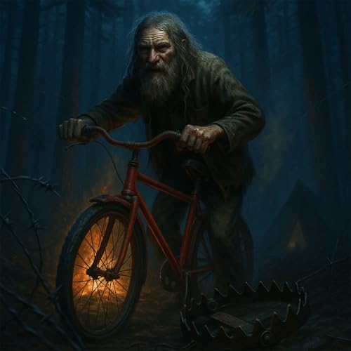 Ep.349 – The Old Man with the Red Bicycle - A Campground Slasher Tale of Traps, Terror, and Survival Podcast Por arte de portada