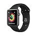 Produktbild Apple Watch Series 4 40mm (GPS) - Aluminiumgehäuse Space Grau Schwarz Sportarmband (Generalüberholt)