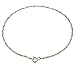 Sterling Silver Singapore Nickel Free Chain Anklet Italy