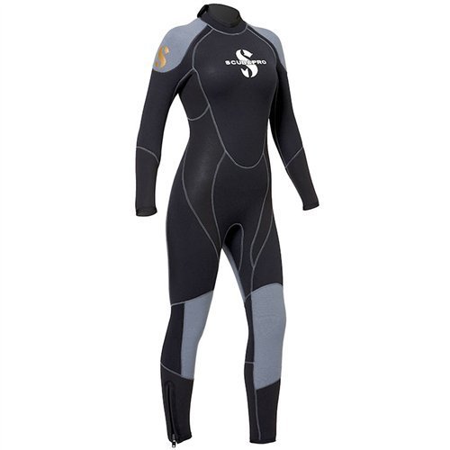 Buy Scubapro OneFlex Steamer 5mm Women's Wetsuit, Black/Gray Online at