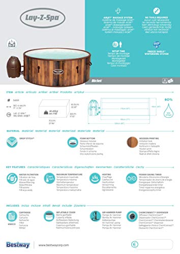 Bestway Lay-Z-Spa Helsinki AirJet - 36