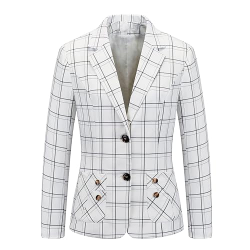 Blazer à carreaux femme pour structurer votre tenue de bureau quotidienne