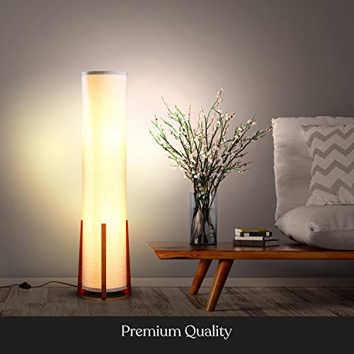 Brightech 5C-AU1Y-1RXP Parker Paper Lantern Floor Lamp thumb #5