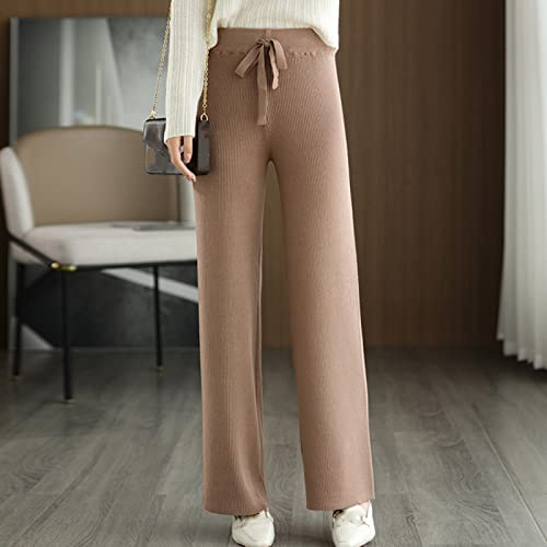 Pantalon en cachemire lâche et chaud idéal pour une fête d'affaires casual